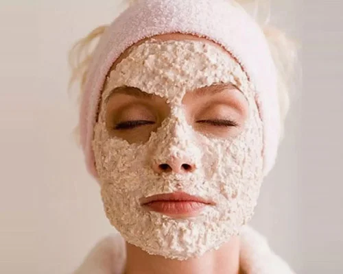 Organic facial treatment